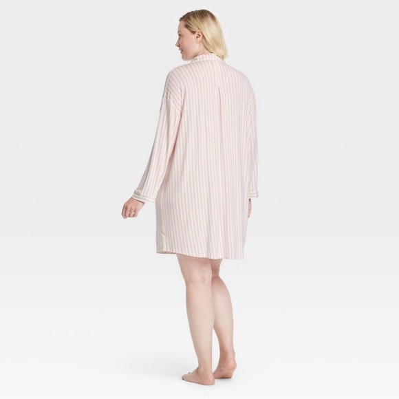 The Beautifully Soft Notch Collar Nightgown from Stars Above™ - Picture 2 of 6